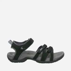 Teva Tirra Leather Damen Sandalen Schwarz (Österreich)